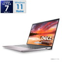 DELL(デル) ノートパソコン Inspiron 13 5330 (intel Core Ultra 7) ライトピンク MI583-DWLCP ［13.3型 /Windows11 Home /intel Core Ultra 7 /メモリ：16GB /SSD：1TB /無し /日本語版キーボード /2023年秋冬モデル］ MI583DWLCP   