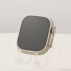 【中古】Apple(アップル) Apple Watch Ultra GPS + Cellular 49mm チタニウムケース バンド無し【291-ud】