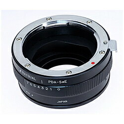 レイコール RAYQUAL ペンタックスK/DA-ソニーαEマウントアダプター　PDA-SαE（フルサイズ対応）【ボディ側：ソニーE/レンズ側：ペンタックスK/DA】