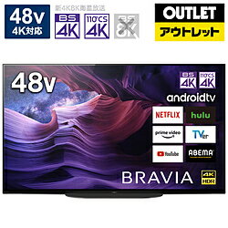 SONY(ˡ) ͭELƥ BRAVIA(֥ӥ) KJ-48A9S [48V /4Kб /BSCS 4K塼ʡ¢ /YouTubeб /Bluetoothб]λʡ *KJ48A9S ڤϤԲġ [Բ]