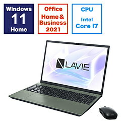 NEC(̥) Ρȥѥ LAVIE N16(N1670/HAE) ꡼֥꡼ PC-N1670HAE 16.0 /Windows11 Home /intel Core i7 /ꡧ16GB /SSD256GB /Office HomeandBusiness /ܸ...