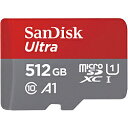 SanDisk(TfBXN) microSDXCJ[h UHS-I UltraiEgj SDSQUAC-512G-JN3MA mClass10 /512GBn SDSQUAC512GJN3MA