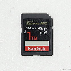 【中古】SanDisk(サンディスク) 〔展示品〕 Extreme PRO SDXCカード SDSDXXY-1T00-JNJIP【291-ud】