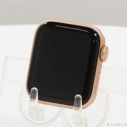 【中古】Apple(アップル) Apple Watch SE 第1世代 GPS + Cellular 40mm ゴールドアルミニウムケース バンド無し【291-ud】