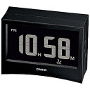 CASIO(カシオ) 電波目覚まし時計 DQD-S01J-1JF(ブラック) DQDS01J1JF