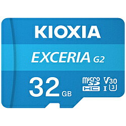 KIOXIA yT[rXtz SDHC microSDJ[h Q[@ɂ߂̍^Cv EXCERIAiGNZAj KMU-B032GBK mClass10 /32GBn KMUB032GBK