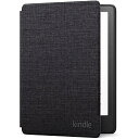 Amazon(アマゾン) 【Amazon純正】Kindle Paperwhite、Kindle Paperwhiteシグニチャーエディション (2021年発売 第11世代)用 ファブリックカバー ブラック B08VZCBWN8 B08VZCBWN8 【864】