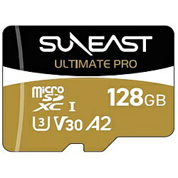 SUNEAST ULTIMATE PRO GOLD Series microSDXC カード 128GB SUNEAST ULTIMATE PRO（アルティメイトプロ） SE-MSDU1128B185 ［Class10 /128GB］ SE-MSDU1128B185 【864】