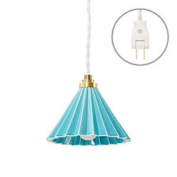 Rakuten - TIC DRIPPER LAMP ペンダントライト コンセントタイプ ホワイトコード ターコイズ TC1512WH/TQ ［E17］ TC1512WHTQ