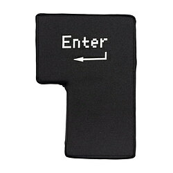 GREEN HOUSE(グリーンハウス) ビッグエンターキー USB-A接続 ブラック GH-BIGENTER-BK GHBIGENTERBK