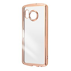 レイアウト AQUOS sense8 TPUソフト ピンクゴールド RT-AQM3TC13/PGM RTAQM3TC13PGM