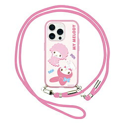 Rakuten - グルマンディーズ iPhone 15 Pro IIIIfit Loop サンリオ ケース マイメロディ SANG-371MM SANG371MM 【864】