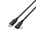 ELECOM(GR) USB-C  USB-CP[u [[d /] /2m /USB Power Delivery /60W /USB2.0 /L^] ubN U2C-CCLY20NBK U2CCCLY20NBK