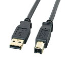 SANWA SUPPLY(TTvC) USB-A  USB-BP[u [5m /USB2.0] ubN KU20-5BKHK2 KU205BKHK2