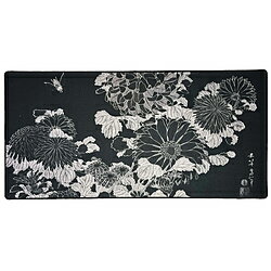 THEMOUSEPADCOMPANY ゲーミングマウスパッド 914x457x3mm Artist Series (Large) Chrysanthemums and Bee by Hokusai tm-mp-chrysanthemums-and-bee-l TMMPMUMSANDBEEL