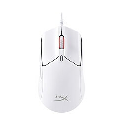 HYPERX ゲーミングマウス Pulsefire Haste 2 ホワイト 6N0A8AA ［レーザー /有線 /6ボタン /USB］ 6N0A8AA 【864】