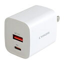 京ハヤ 30W USB-C＆A 急速充電器 ホワイト JKPD30M2WH ［2ポート］ JKPD30M2