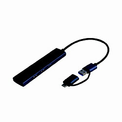 Nakabayashi LAN変換アダプタ [USB-C＋USB-A オス→メス LAN /USB-Ax3] 1Gbps対応(Chrome/Mac/Windows11対応) グレー UH-C3L373GY UHC3L373GY