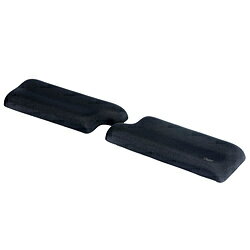 Nakabayashi キーボードリストレストx2 [165x60x20mm] combi ブラック WR-719BK WR719BK 【864】