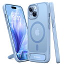 TORRASトラス UPRO Pstand Case for iPhone 15 ケース ライトブルー X00FX0721