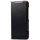 ELECOM(エレコム) Galaxy S23 ソフトレザーケース 薄型 超軽量 磁石付 UltraSlim PMG231PLFUBK