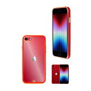 shizukawill(シズカウィル) iPhone SE（第3/2世代） 8/7 サイドメッキ加工 クリアケース APIPSE2CL2RE