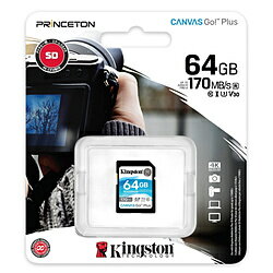 Kingston KF-C4264-7I Canvas Go!Plus SD ꥫ KF-C4264-7I 64GB KFC42647I