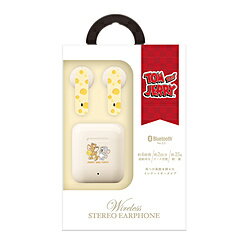楽天ソフマップ楽天市場店PGA 完全ワイヤレスイヤホン Premium Style トムとジェリー PG-WBTE18TW1TAJ ［ワイヤレス（左右分離） /Bluetooth対応］ PGWBTE18TW1TAJ
