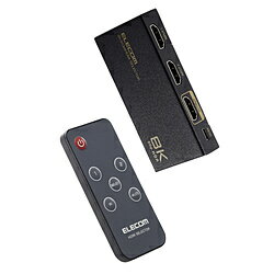 ELECOM(エレコム) HDMI 切替器 ブラック