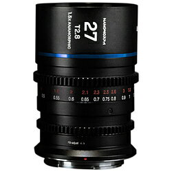 LAOWA Nanomorph 27mm T2.8 1.5x Cine (Flare color :BL) ソニー E【受注生産品】 NANO27MM-T2.8-BL-E ［ソニーE］ NANO27MMT2.8BLE [代引不可]