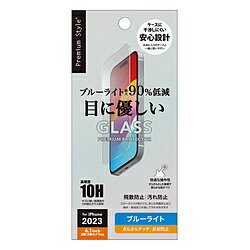 PGA iPhone 15/15 Pro tیKX [u[Cgጸ/A`OA] Premium Style PG-23AGL09BL PG23AGL09BL