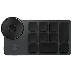 XPPEN 〔ワイヤレスショートカットリモートキー〕Bluetooth・無線・有線 USB-A接続 XPPen(Mac/Win) ブラック+グレー ACK05 ACK05