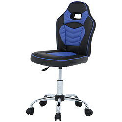 不二貿易 レーシングチェア キッズ用 ブルー 60701 60701