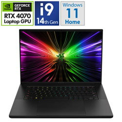 RAZER(レイザー) ゲーミングノートパソコン Razer Blade 16(QHD+ 240Hz OLED - RTX 4070) ブラック RZ09-0510SJN3-R3J1 [16.0型 /Windows11 Home /intel Core i9 /メモリ：16GB [RTX4070] RZ090510SJN3R3J1