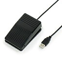 ルートアール USBフットペダルスイッチ 1ペダル ブラック RI-F...(2)
