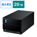 ELECOM(エレコム) STLG20000400 外付けHDD Thunderbolt 3接続 (Thunderbolt 3 / USB-A / DisplayPort / CF・SD・CFexpressカードリーダ..