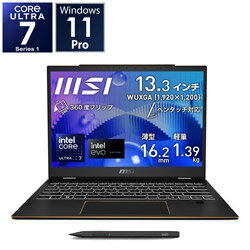 MSI(२) Ρȥѥ 󥯥֥å Summit-E13-AI-Evo-A1MTG-4008JP 13.3 /Windows11 Pro /intel Core Ultra 7 /ꡧ32GB /SSD1TB /̵ /ܸǥܡ /2024ǯ3ǥ SU...