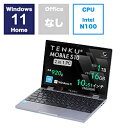 TENKU ノートパソコン MOBILE S10 TENKU-MOBILE-S10 ［10.5型 /Windows11 Home /intel N100 /メモリ：16GB /SSD：1TB /無し /日本語版キーボード /2024年3月モデル］ TENKU-MOBILE-S10