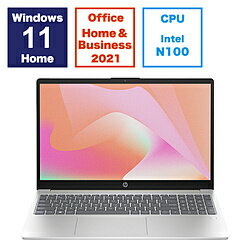 hp(エイチピー) ノートパソコン HP 15-fd0000 ウォームゴールド 88U19PA-AAAB ［15.6型 /Windows11 Home /intel N100 /メモリ：8GB /SSD：256GB /Office HomeandBusiness /日本語版キーボード /2024年4月モデル］ 88U19PAAAAB