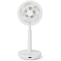 SIROCA DC 3D サーキュレーター扇風機 SF-C223-W ［DCモーター搭載 /リモコン付き］ SFC223