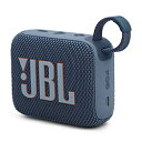 JBL(ジェービーエル) ブルートゥース スピーカー BLUE JBLGO4BLU ［防水 /Bluetooth対応］ JBLGO4BLU