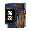 MIBRO SP380008-C60 スマートウォッチ Mibro Watch T2 BL GPS 5衛星測位 替えバンド付き【日本正規品】 ディープブルー S...