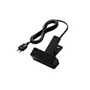 ELECOM(エレコム) USBクリップタップ 雷サージ付 ホコリシャッター付 3個口 USBA×2 2.4A 2.5m T-U05-3225BK TU053225BK