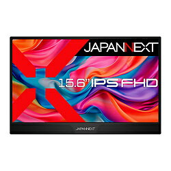 JAPANNEXT USB-C接続 モバイルモニター JN-MD-IPS1565FHDR ［15.6型 /フルHD(1920×1080) /ワイド /60Hz］ JNMDIPS1565FHDR