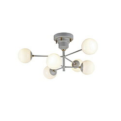 インターフォルム シーリングライト Poutala(ポウタラ) 電球別売品(E17使用可能)※白熱電球使用不可 LT-4326 ［リモコン無 /E17 /電気工事不要］ LT4326