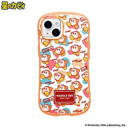 HAMEE ［iPhone 14専用］星のカービィ iFace First Classケース iFace ワドルディがいっぱい! 41-976838 IP14IFACEKBYAL