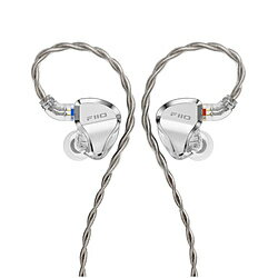 FiiO(フィーオ) イヤホン カナル型 Silver FIO-IEM-JH5-S FIOIEMJH5S