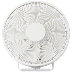 ツインバード 首振りがいらないサーキュレーター ホワイト KJ-D783W ［DCモーター搭載 /リモコン付き］ KJD783のサムネイル