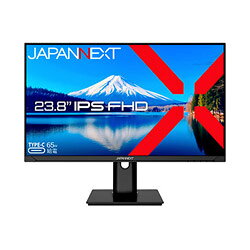 JAPANNEXT USB-C接続 PCモニター JN-IPS238FHDR-C65W-HSP ［23.8型 /フルHD(1920×1080) /ワイド /75Hz］ JNIPS238FHDRC65WH