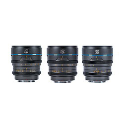 SIRUI シネマレンズ T1.2 APS-C/S35 3本セット M/グレー グレー MS-3SMG-JP ［ライカM /単焦点レンズ］ MS-3SMG-JP [代引不可]